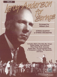 Leroy Anderson For Strings Cello Sheet Music by Leroy Anderson