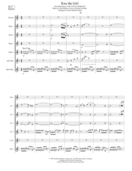 Kiss the Girl (for Expandable Flute Choir) Sheet Music by Alan Menken