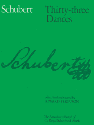 Thirty-three Dances Sheet Music by Franz Schubert