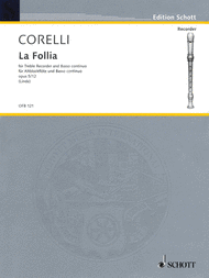La Follia op. 5/12 Sheet Music by Arcangelo Corelli