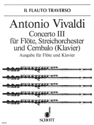Concerto No. 3 D major op. 10/3 RV 428/PV 155 Sheet Music by Antonio Vivaldi