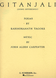 Gitanjali Sheet Music by Sir Rabindranath Tagore