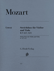String Duos for Violin and Viola K423