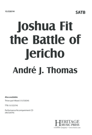 Joshua Fit the Battle of Jericho Sheet Music by Andre J. Thomas