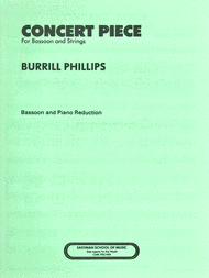 Concert Piece Sheet Music by Burrill Phillips