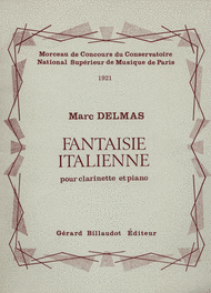 Fantaisie Italienne Sheet Music by Marc-Jean Delmas