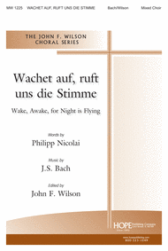 Wachet Auf (Sleepers Awake) Sheet Music by Johann Sebastian Bach
