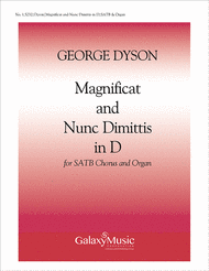 Magnificat & Nunc Dimittis in D Sheet Music by George Dyson
