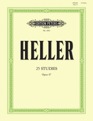 25 Studies for Rhythm and Expression Op. 47 Sheet Music by Stephen Heller