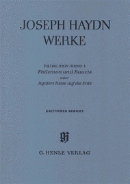 Philemon and Baucis - A German Marionette Opera Sheet Music by Franz Joseph Haydn