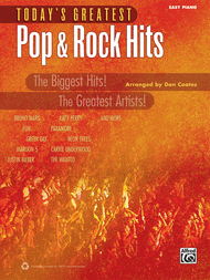 Today's Greatest Pop & Rock Hits Sheet Music by Dan Coates