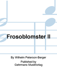 Frosoblomster II Sheet Music by Wilhelm Olof Peterson-Berger