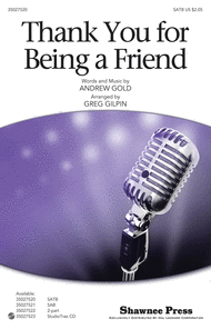Thank You for Being a Friend Sheet Music by Andrew Gold