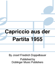 Capriccio aus der Partita 1955 Sheet Music by Josef Friedrich Doppelbauer