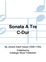Sonata A Tre C-Dur Sheet Music by Johann Adolf Hasse