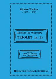 Triolet in Eb Sheet Music by Richard Walthew