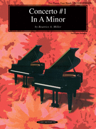 Concerto #1 in A Minor Sheet Music by Beatrice A. Miller