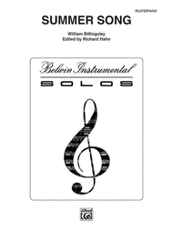 Summer Song Sheet Music by William Billingsley