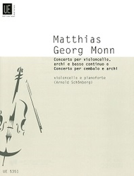 Cello Concerto in G Minor Sheet Music by Monn