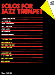 Solos For Jazz Trumpet Sheet Music by Bronislau Kaper