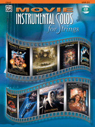 Movie Instrumental Solos for Strings - Cello (Book and CD) Sheet Music by Various