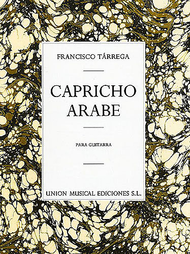 Capricho Arabe Sheet Music by Francisco Tarrega