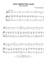 Ten Minutes Ago Sheet Music by Richard Rodgers