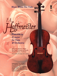 Hoffmeister - Concerto in D Major for Viola and Orchestra Sheet Music by Franz-Anton Hoffmeister