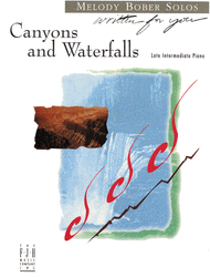 Canyons and Waterfalls Sheet Music by Melody Bober