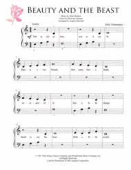 Beauty And The Beast (Early Elementary Piano