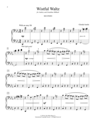 Wistful Waltz Sheet Music by Glenda Austin