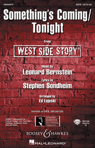 Something's Coming/Tonight - SATB Sheet Music by Leonard Bernstein