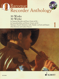 Baroque Recorder Anthology Vol. 1 Sheet Music by Various