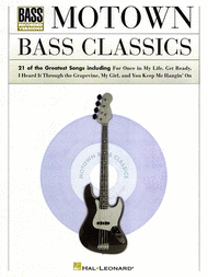Motown Bass Classics Sheet Music by Various