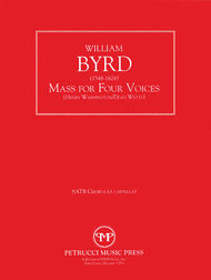 Mass for Four Voices Sheet Music by William Byrd