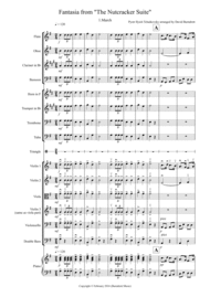 March (fantasia from Nutcracker) for School Orchestra Sheet Music by Peter Ilyich Tchaikovsky