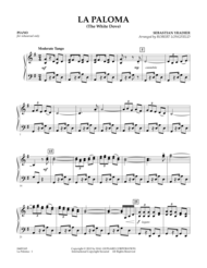 La Paloma (The White Dove) - Piano Sheet Music by Robert Longfield