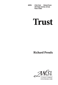 Trust Sheet Music by Richard Proulx