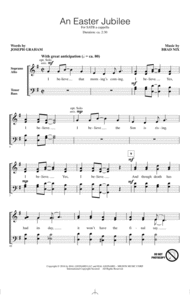 An Easter Jubilee Sheet Music by Brad Nix