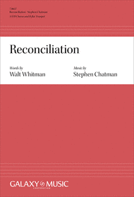 Reconciliation Sheet Music by Stephen Chatman