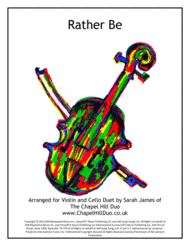 Rather Be - Violin & Cello Arrangement by The Chapel Hill Duo Sheet Music by Clean Bandit