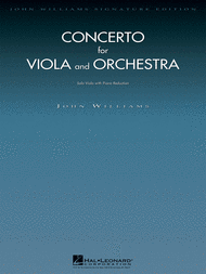 Concerto for Viola and Orchestra Sheet Music by John Williams