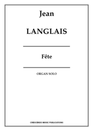 Fete Sheet Music by Jean Langlais