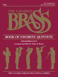 Canadian Brass Book Of Favorite Quintets - Tuba Part Sheet Music by The Canadian Brass
