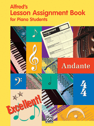 Alfred's Lesson Assignment Book for Piano Students Sheet Music by Morton Manus
