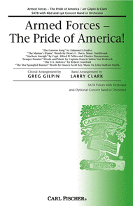 Armed Forces - the Pride of America Sheet Music by Capt. Alfred Miles
