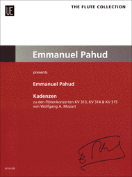 Cadenzas Sheet Music by Emmanuel Pahud