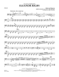 Eleanor Rigby - Cello Sheet Music by John Lennon