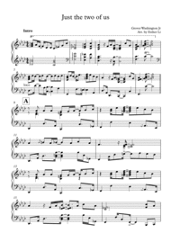 Just The Two Of Us - jazz version Sheet Music by Bill Withers