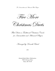 Five More Christmas Duets for Flutes Sheet Music by Various